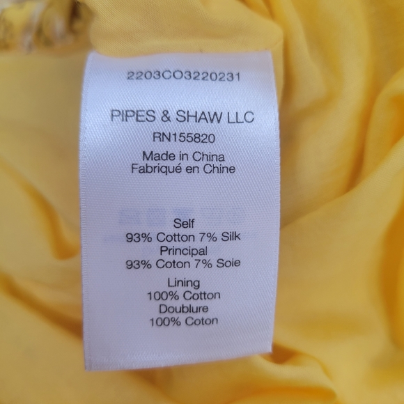 Veronica Beard Yellow Floral One-Shoulder Maxi Dress - Picture 16 of 16